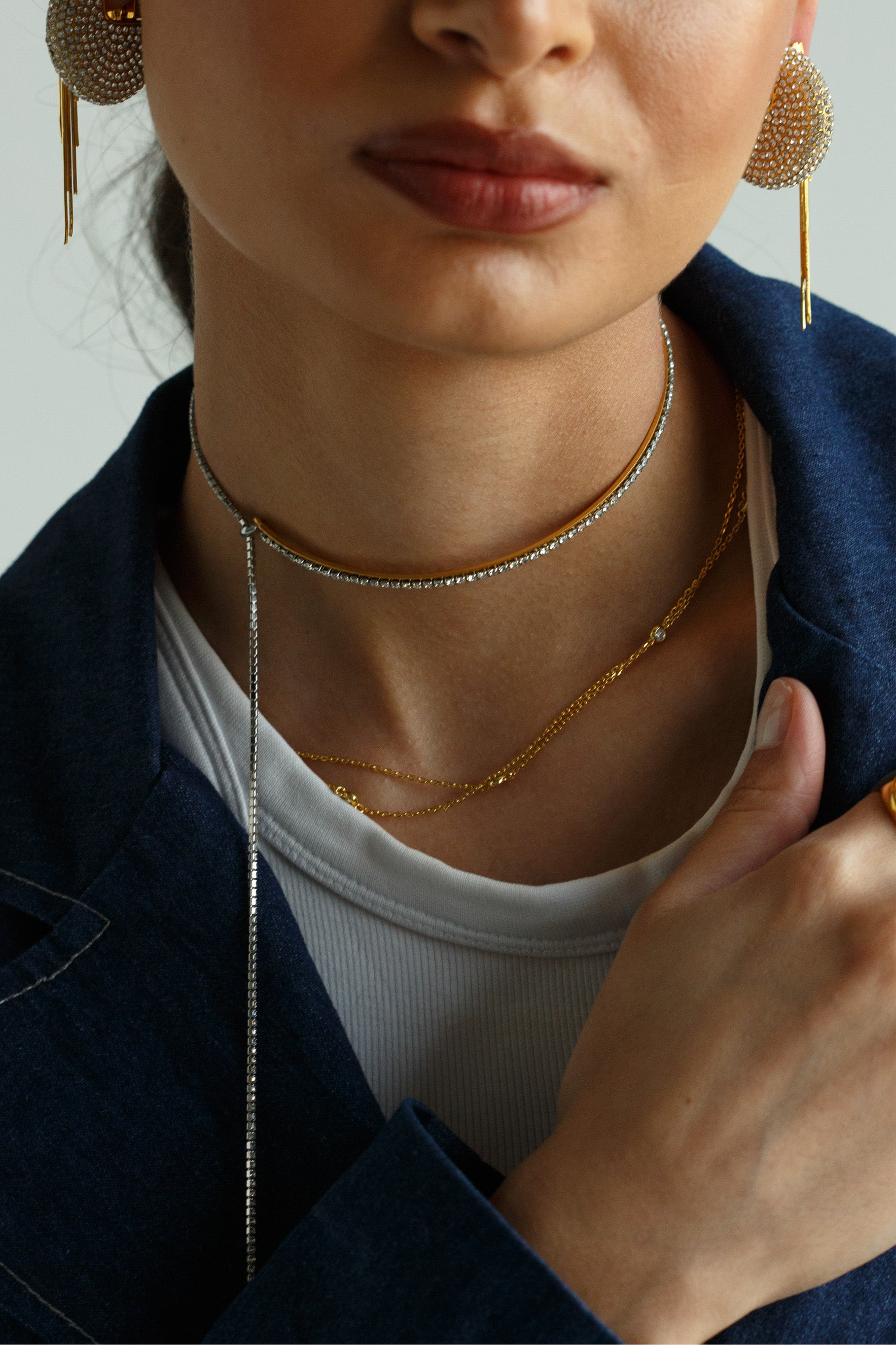 crystal choker