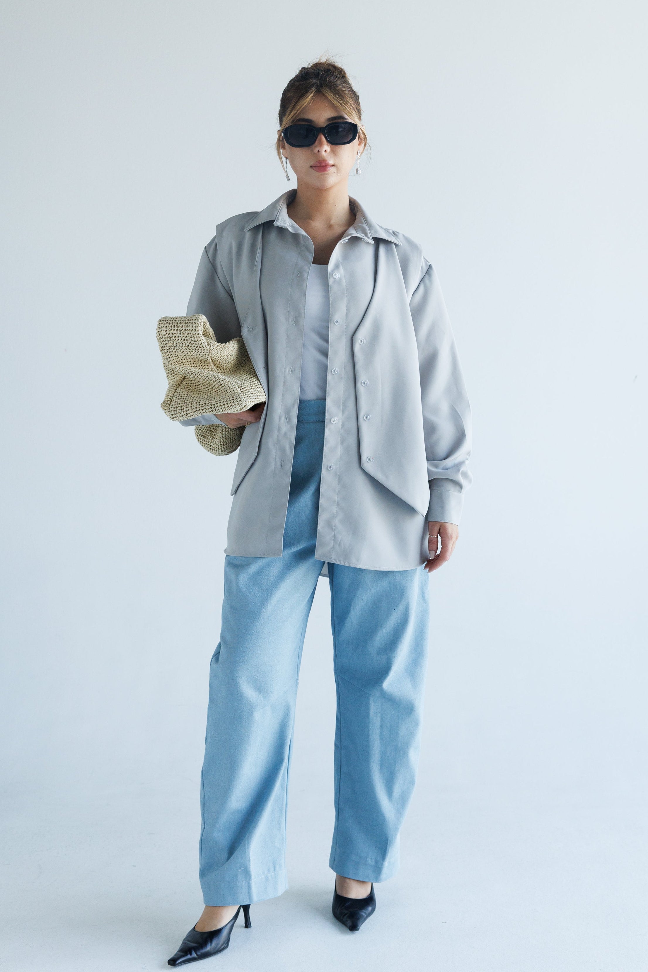 Vest shirt (gray)