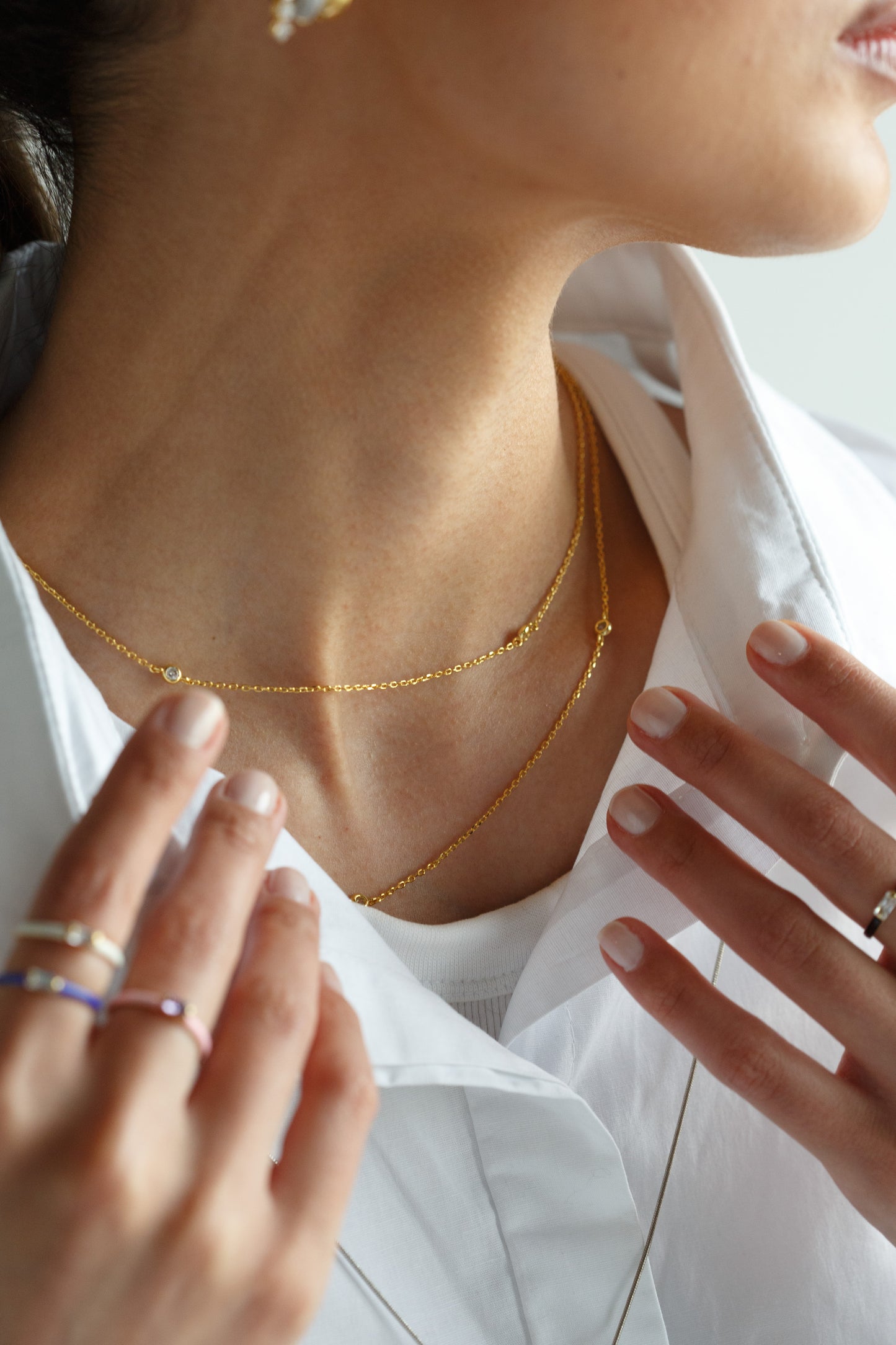 Stone necklace