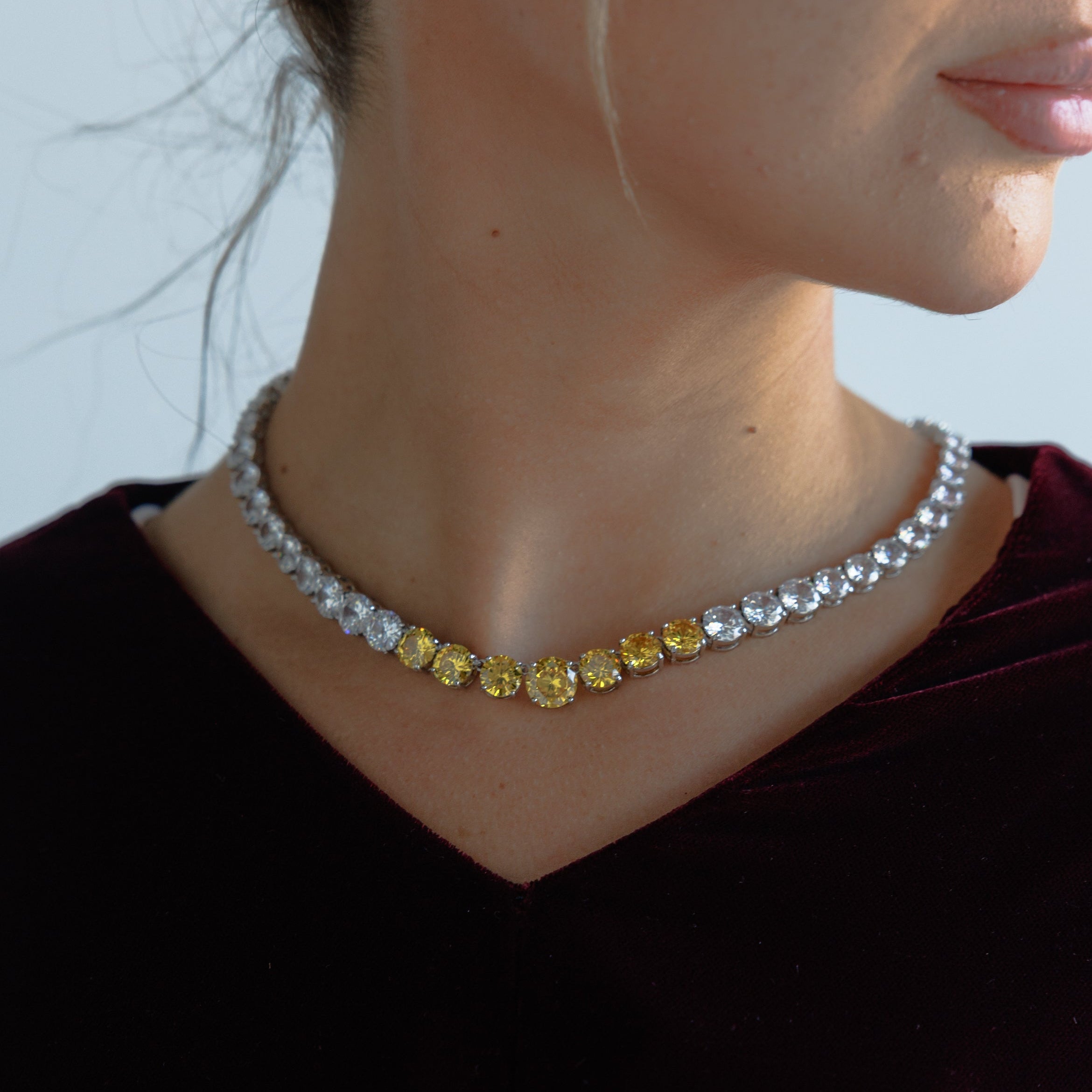 tennis necklace