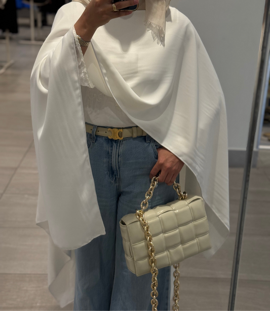 Cropped cape
