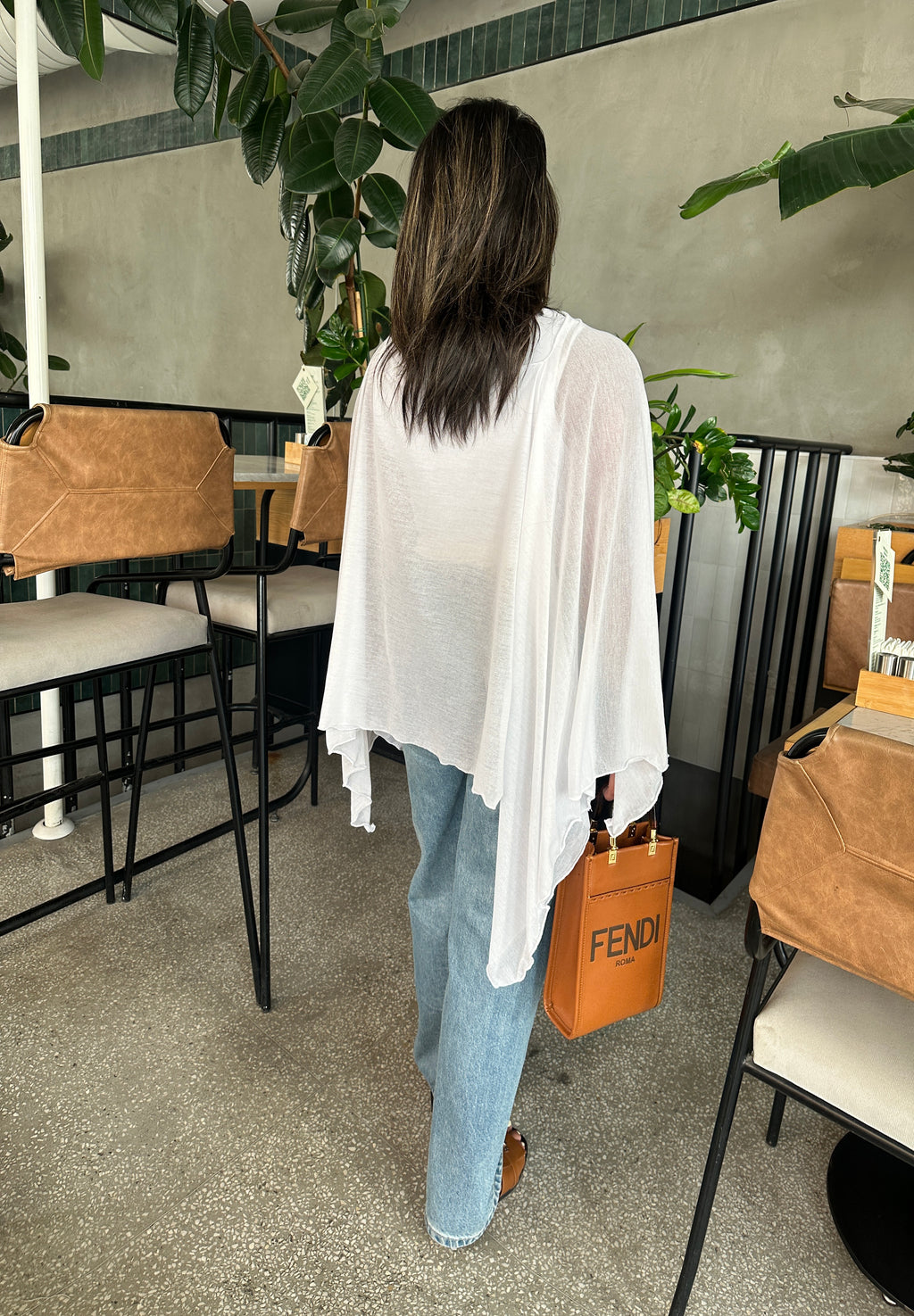 Cropped cape