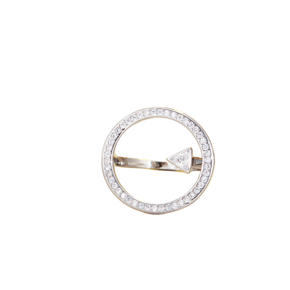 silver arrow ring