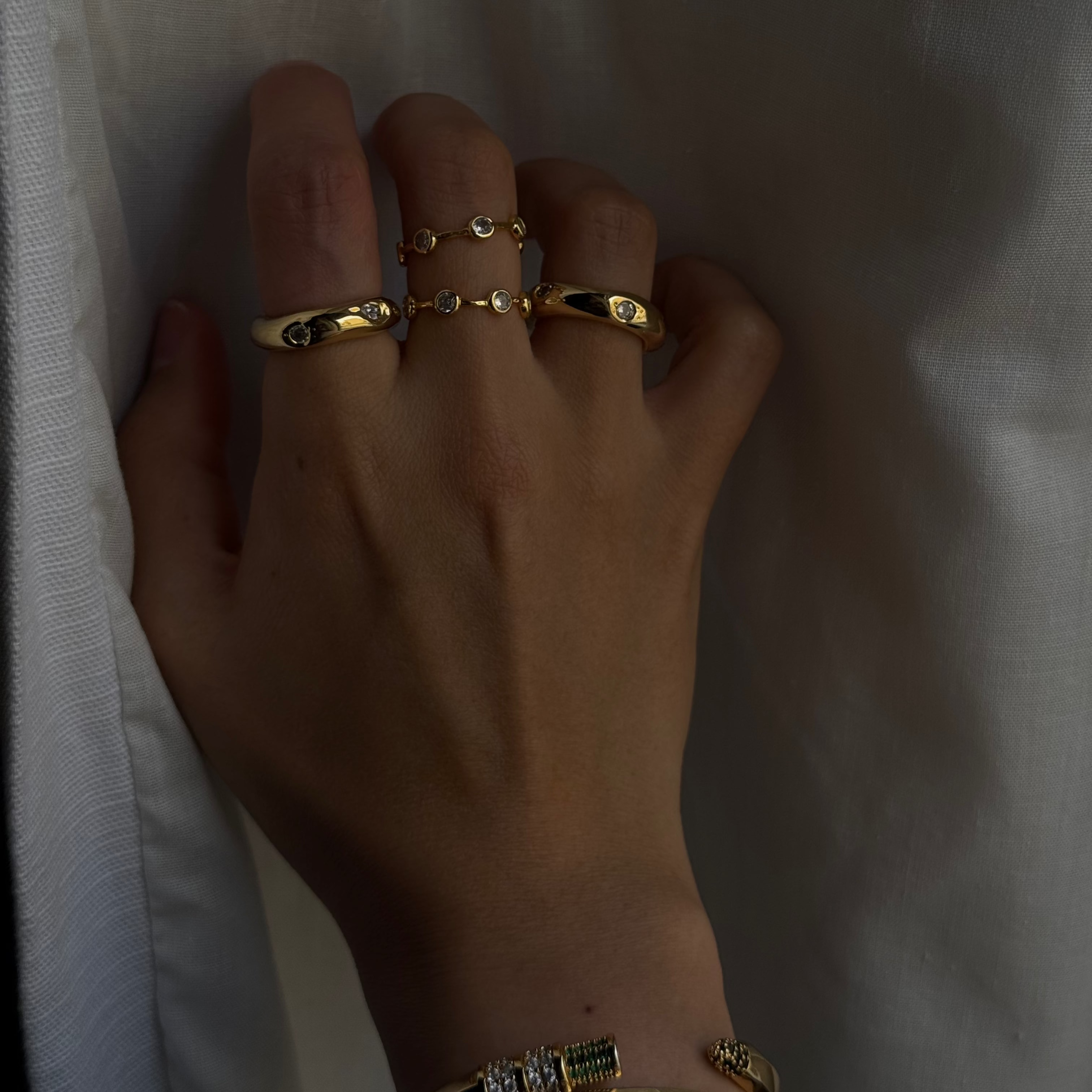 thick stone ring