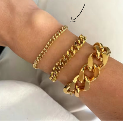 chunky chain bracelet